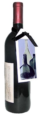 Bottle with handing Bottle Card